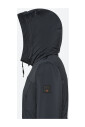 veste-ajustee-en-nylon-stretch-avec-capuche