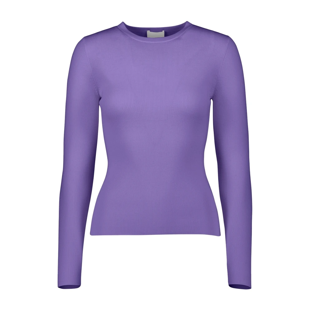 Allude Gezellige gebreide trui Purple Dames