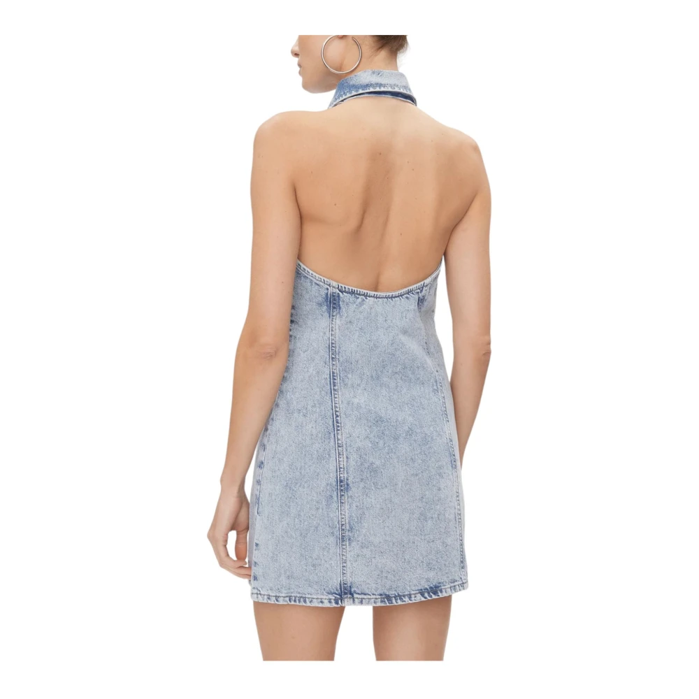 Tommy Jeans Korte Jurk Blue Dames