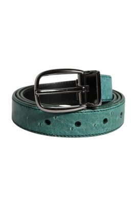 green-leather-belt-with-metal-buckle