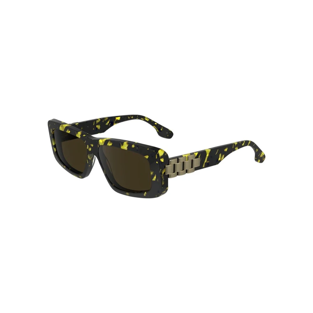 Victoria Beckham Women's Yellow Sunglasses, One Size, Acetate Sunglasses