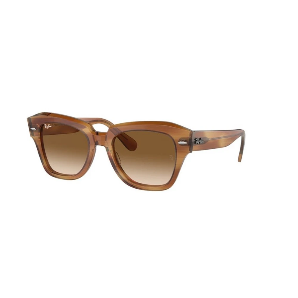 Ray-Ban Klassisk Carey Båge med Transparenta Bruna Linser Brown, Unisex