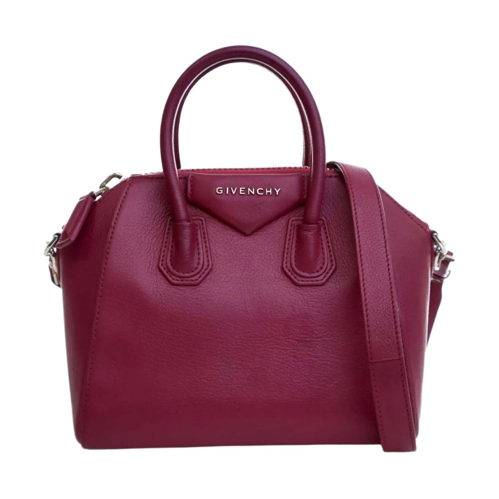 Givenchy Pre-Owned Women's Pink Pre-Owned Leather Satchel Bag
