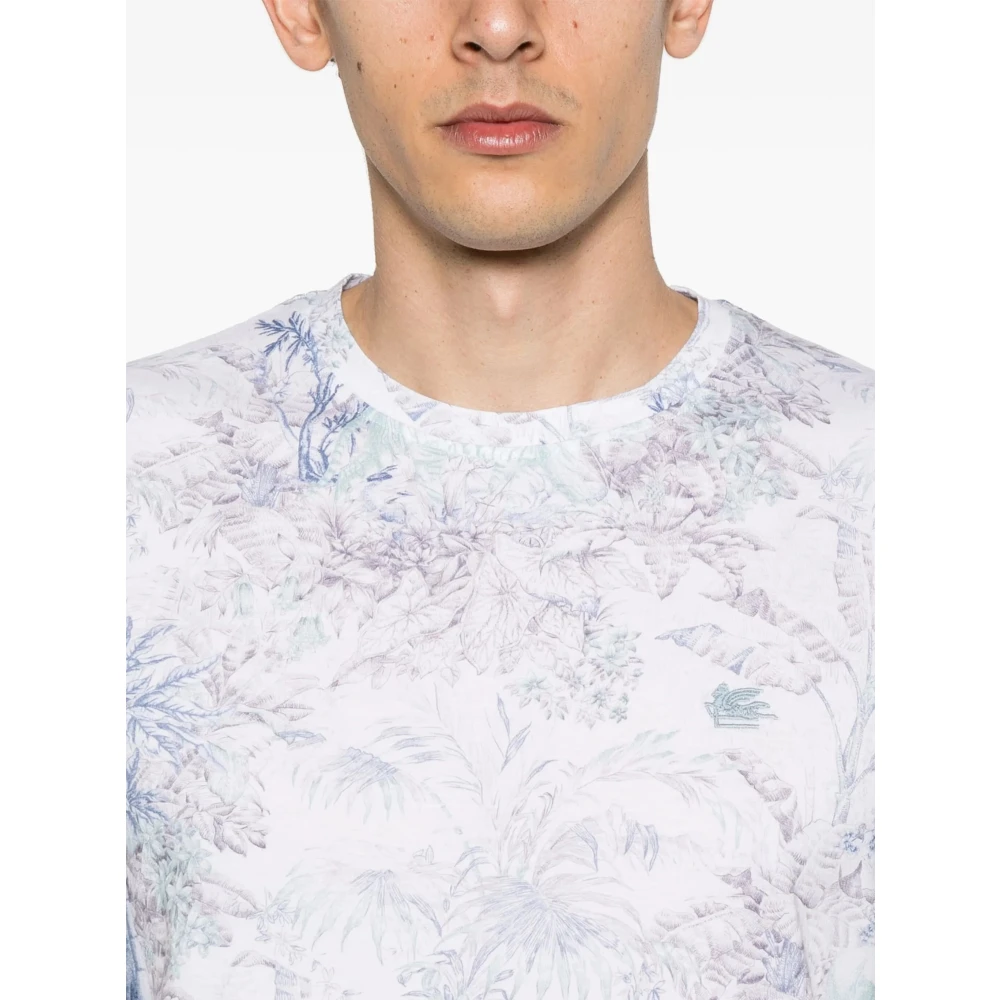 ETRO Roma T-shirt X0883 Multicolor Heren
