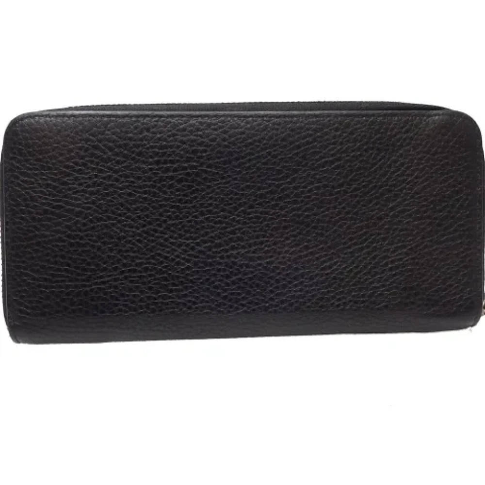 Louis Vuitton Vintage Pre-owned Leather wallets Black Heren