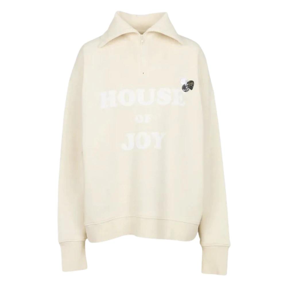 Newtone Driver House Sweatshirt Beige Dames