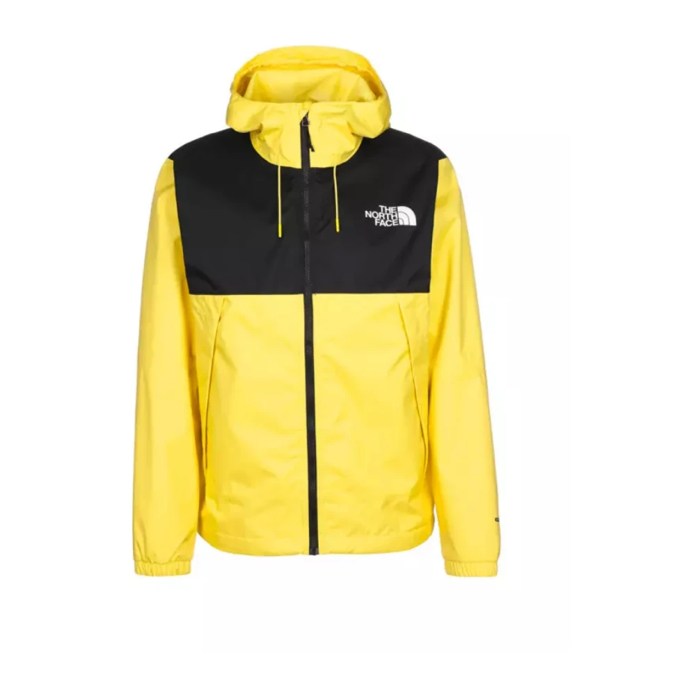 The North Face Men's Yellow Windbreakers, L, Mountain Windbreaker Jacket