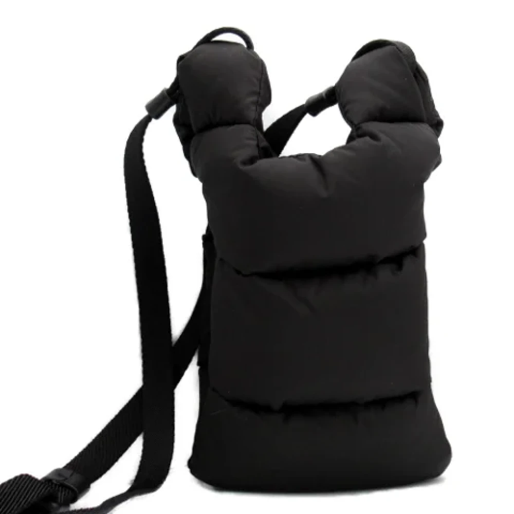 Moncler Pre-owned Fabric shoulder-bags Black Dames