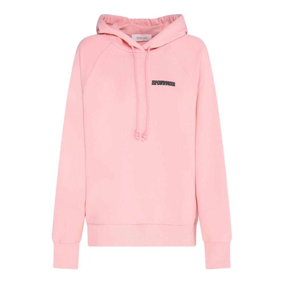 SPORTMAX Roze Sweatshirt Stijlvol Casual Mode Vrouwen Pink Dames