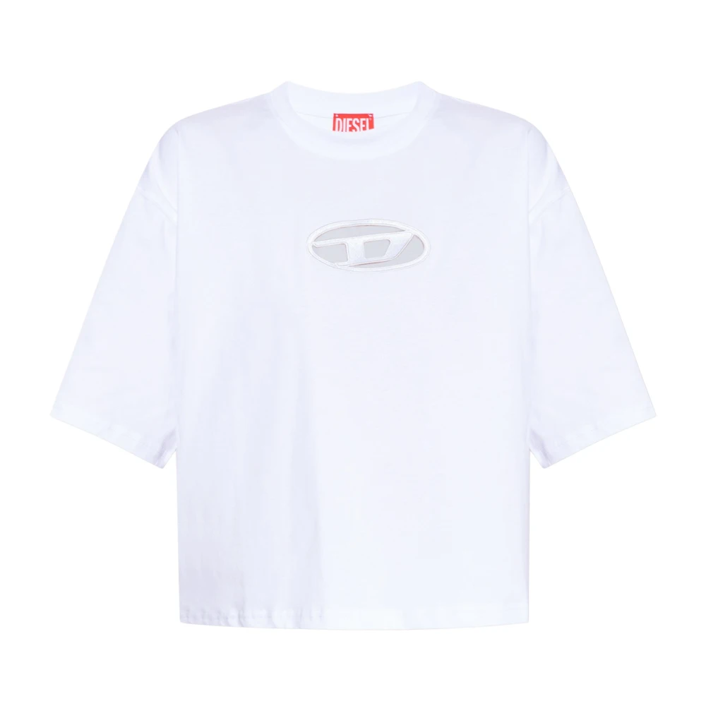 Diesel T-Rowy-Od T-shirt White Dames
