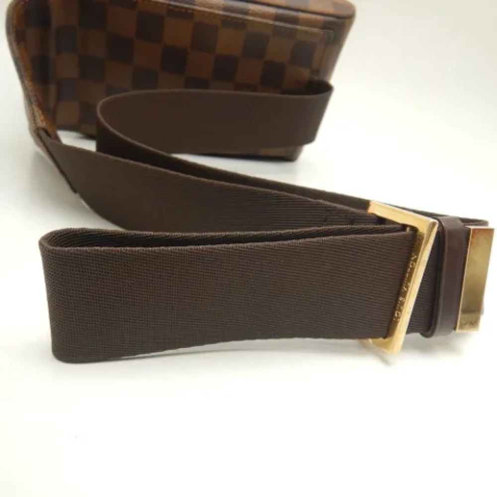 Louis Vuitton Vintage Pre-owned Canvas crossbody-bags Brown Dames
