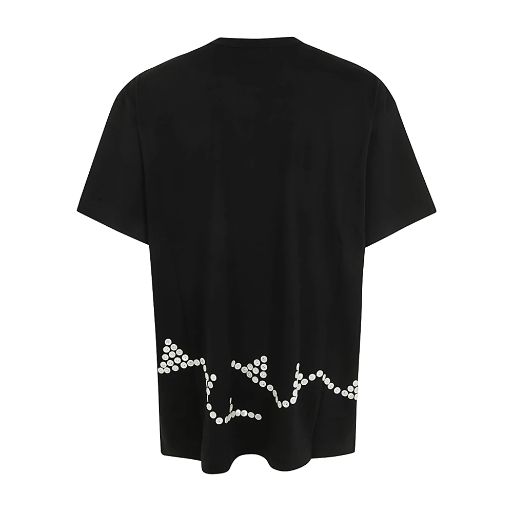Comme des Garçons Zwarte Heren T-Shirt Black Heren