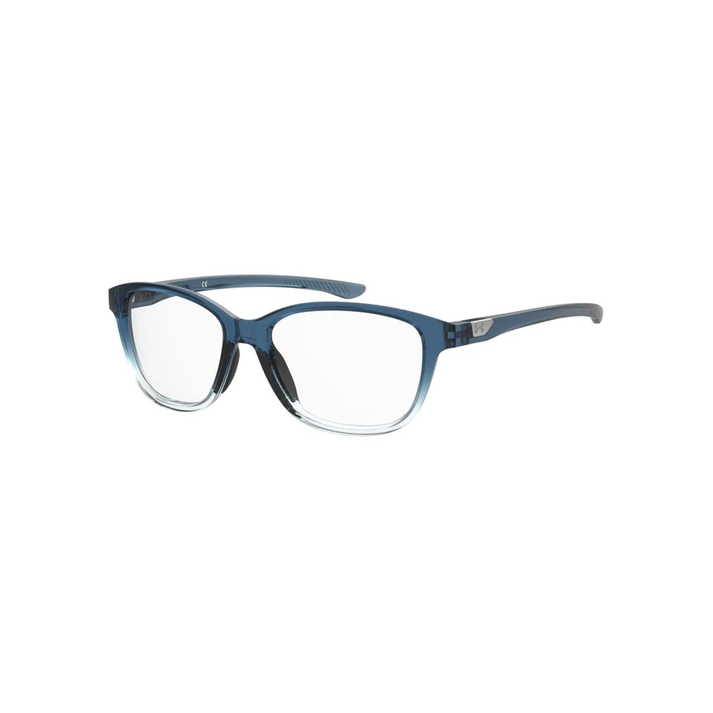 Under Armour Women's Blue Resin Frame Glasses Stylish Design