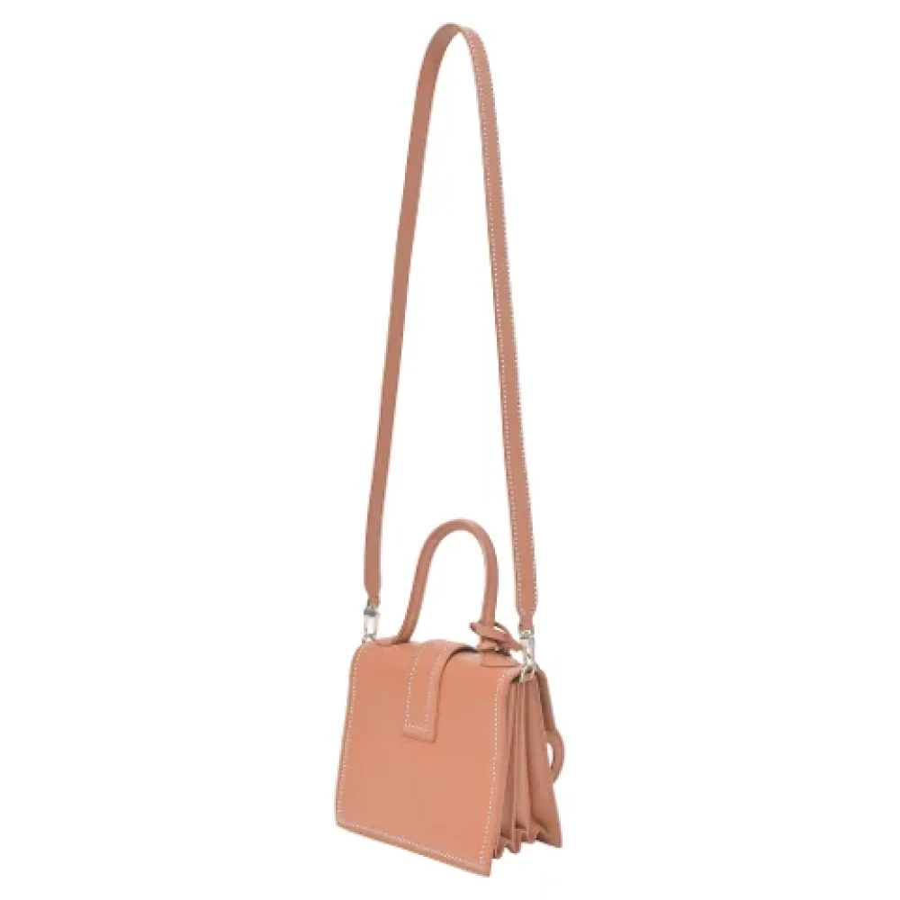 Alaïa Pre-owned Leather handbags Brown Dames