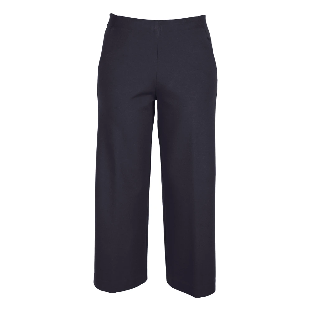 Vicario Cinque Stijlvolle Wijde Broek Blue Dames