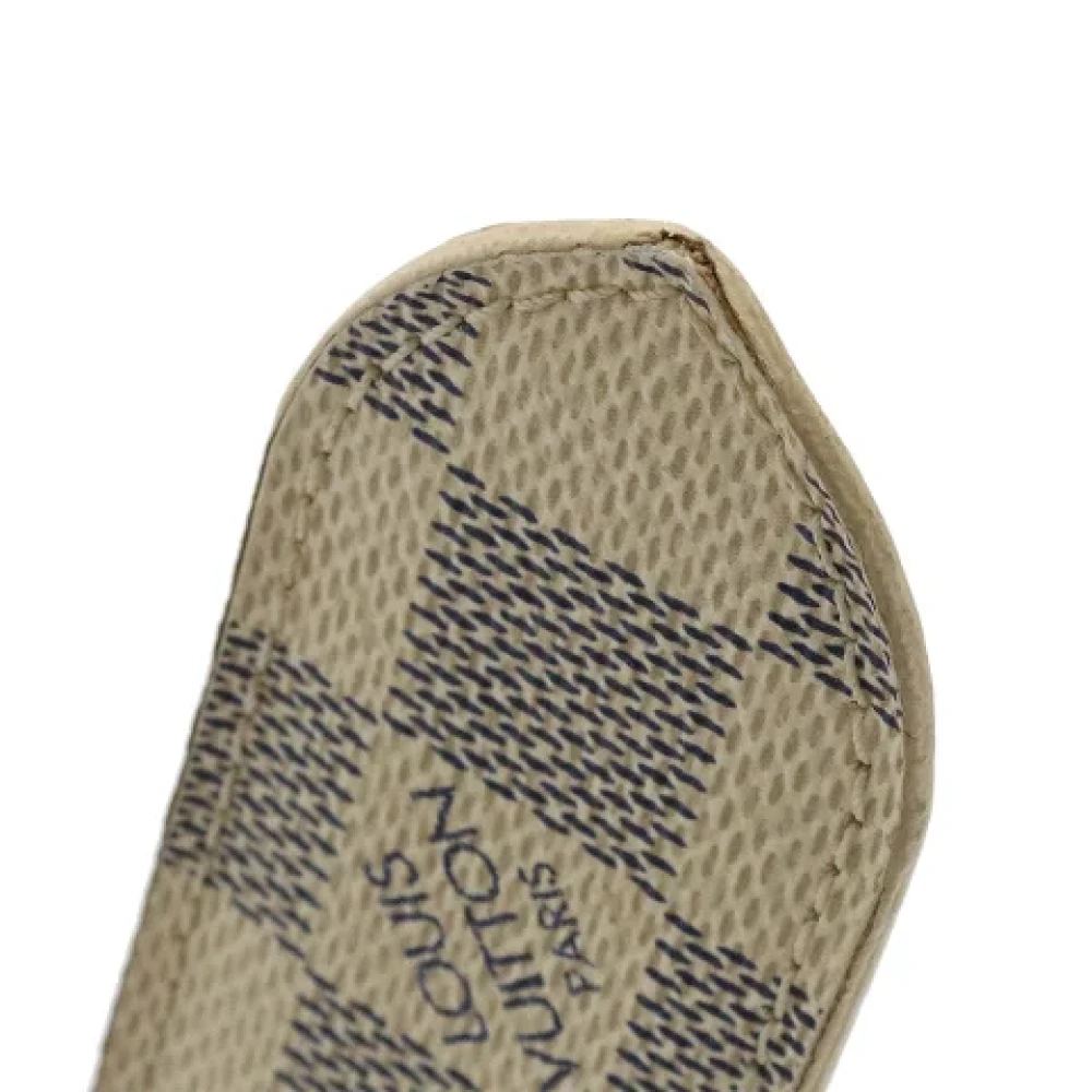 Louis Vuitton Vintage Pre-owned Canvas belts Beige Heren