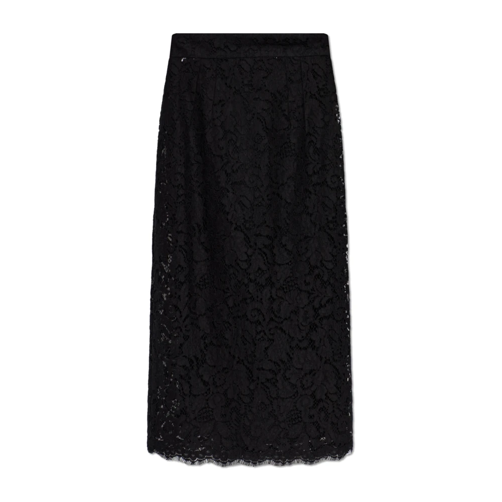 Dolce & Gabbana Mujer Negro Faldas, Talla: Xs
