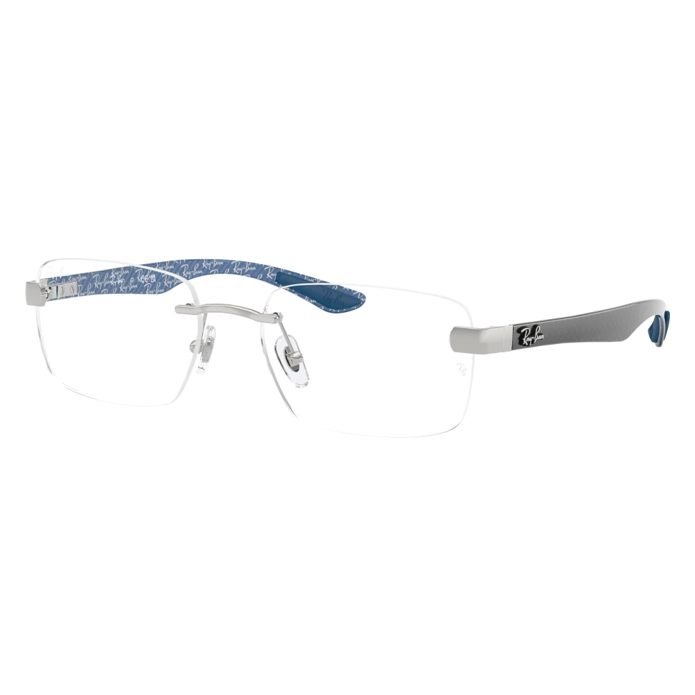 Ray-Ban Unisex Gray Glasses, 56 Mm, Rx8423 Optical Frame