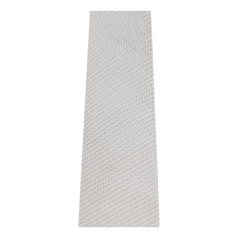 Moschino Zijden stropdas met logo Gray Heren