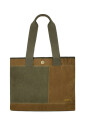 sac-de-magasinage-en-coton-cire-vert