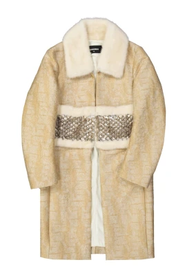 Crystal Embellished Coat
