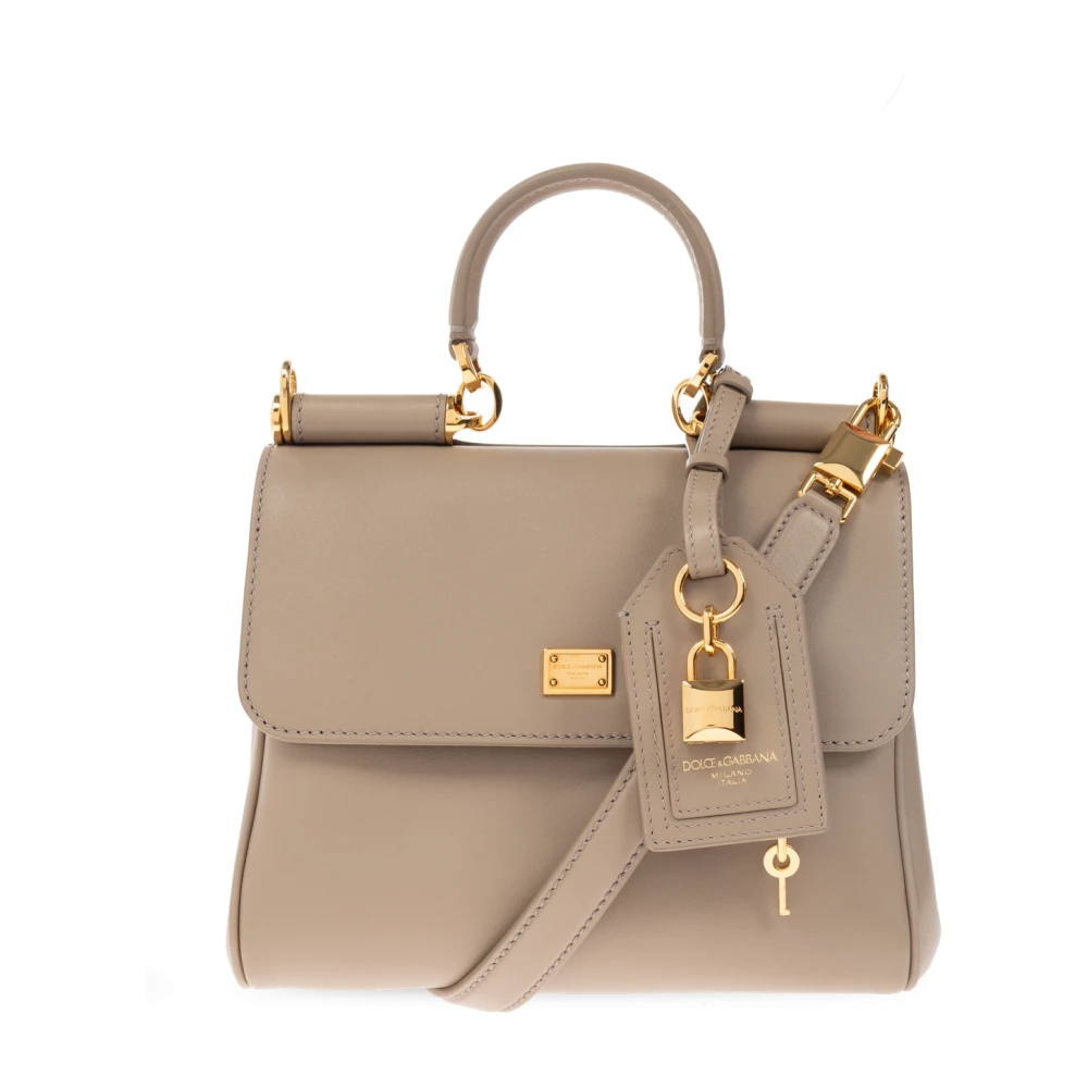 Dolce & Gabbana Women's Beige Handbags, One Size, Handbag Sicily