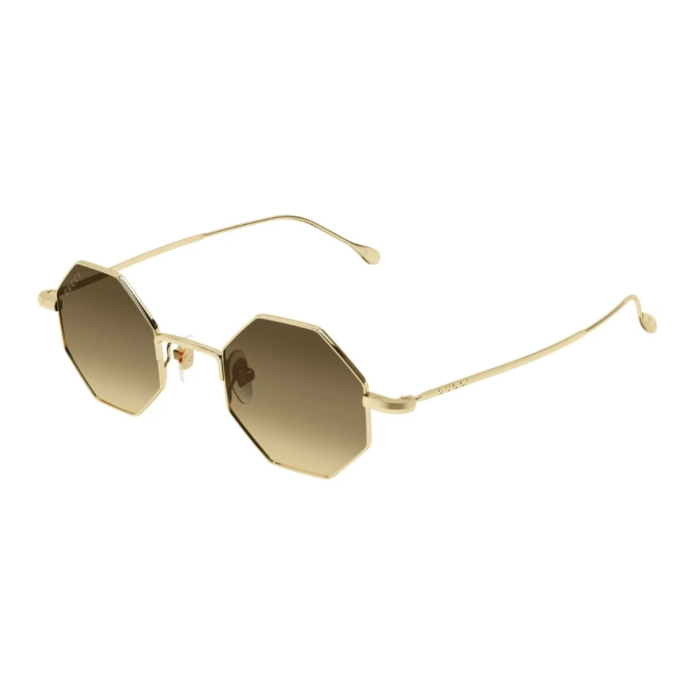 Gucci Unisex Yellow Stylish Sunglasses For Everyday Wear