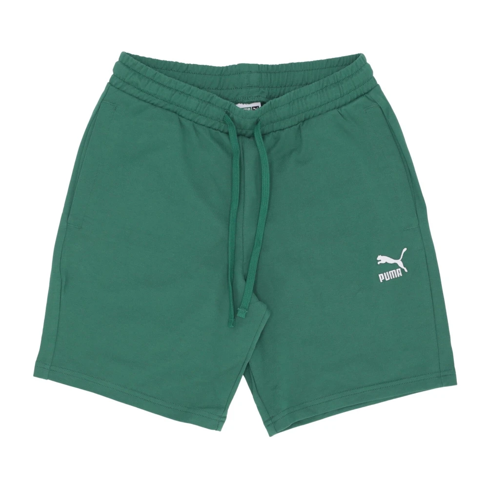 Puma Klassieke Vine Trainingsbroek Shorts Lichtgewicht Elastisch Green Heren