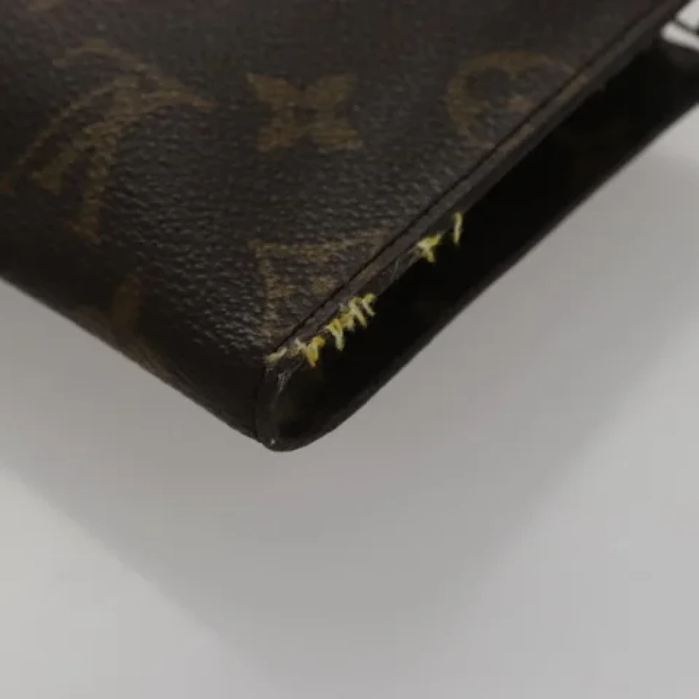 Louis Vuitton Vintage Pre-owned Canvas pouches Brown Dames