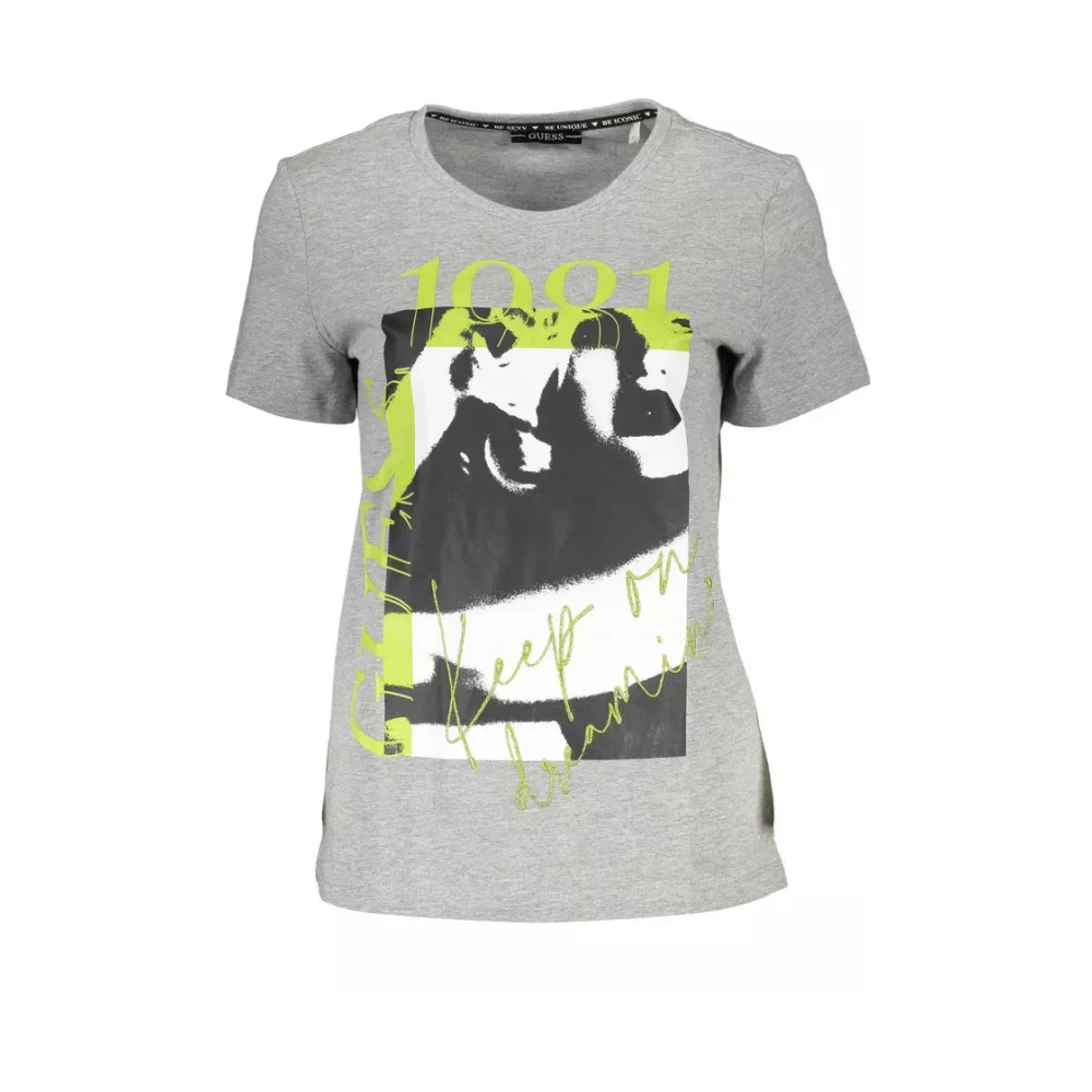 Guess - Tops > T-Shirts - Gray - Guess - Modalova