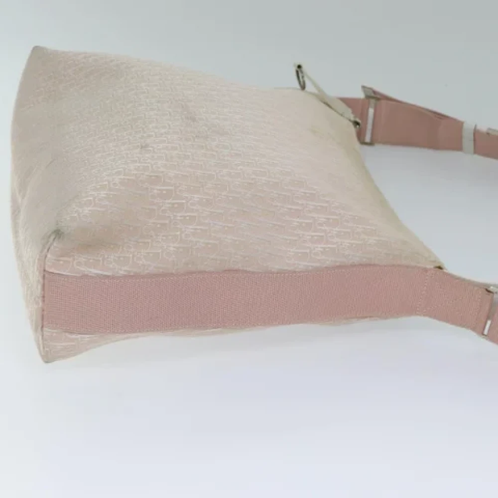 Dior Vintage Pre-owned Canvas dior-bags Pink Dames