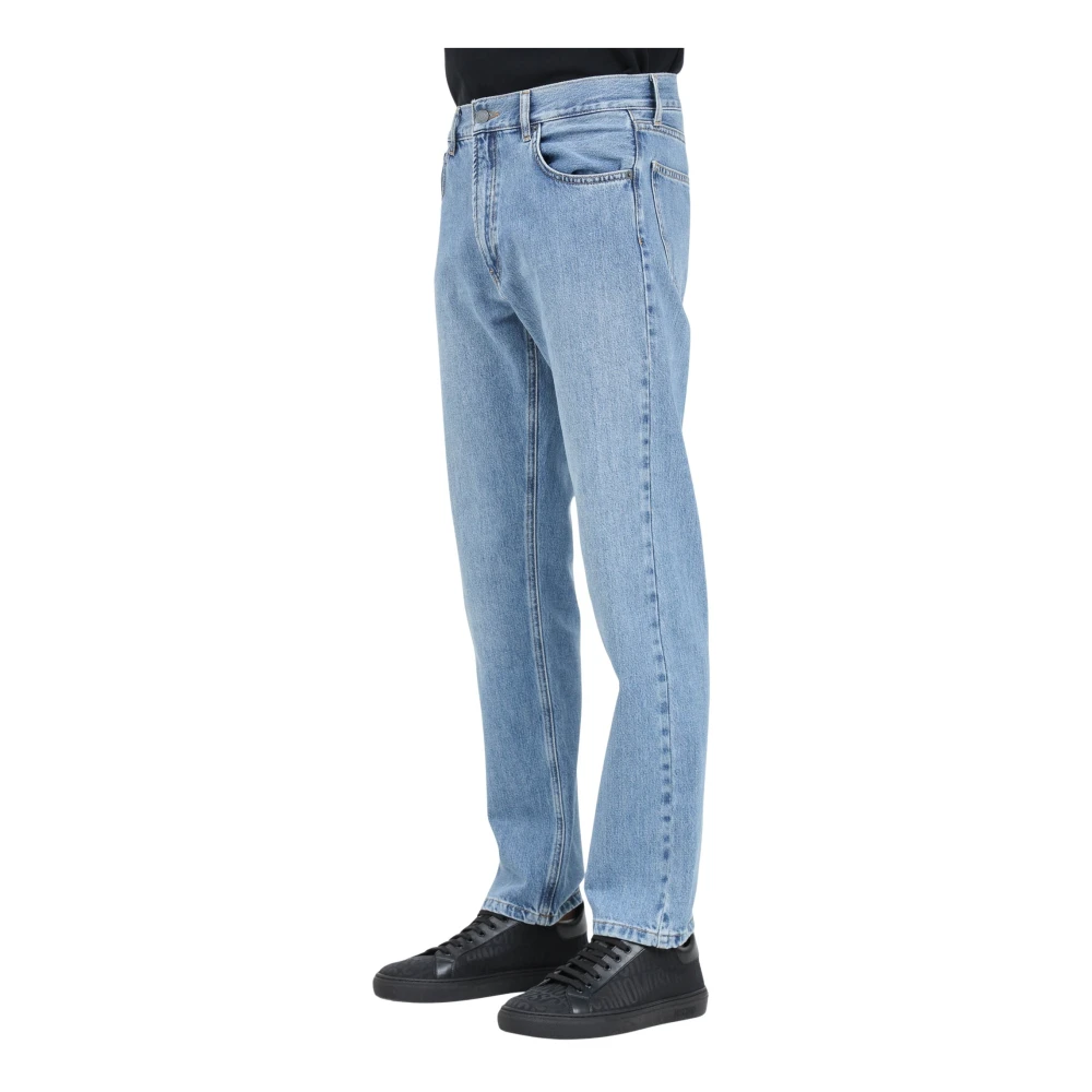 Moschino Blauwe Slim Fit Jeans Blue Heren