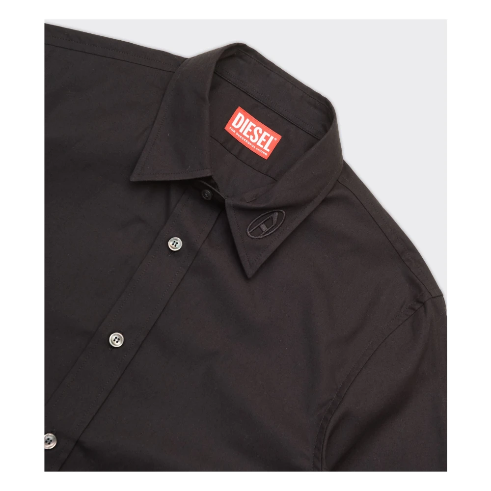 Diesel Zwarte S-Simply-C Shirt Black Heren