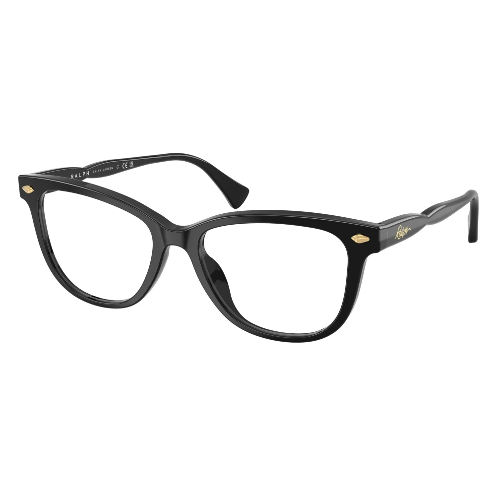 Ralph Lauren Black Ra7189u 5001 Woman Optical Frames Acetate Pantos Normal - Image 4