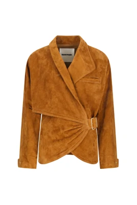 Cindy Suede Contour Jacket