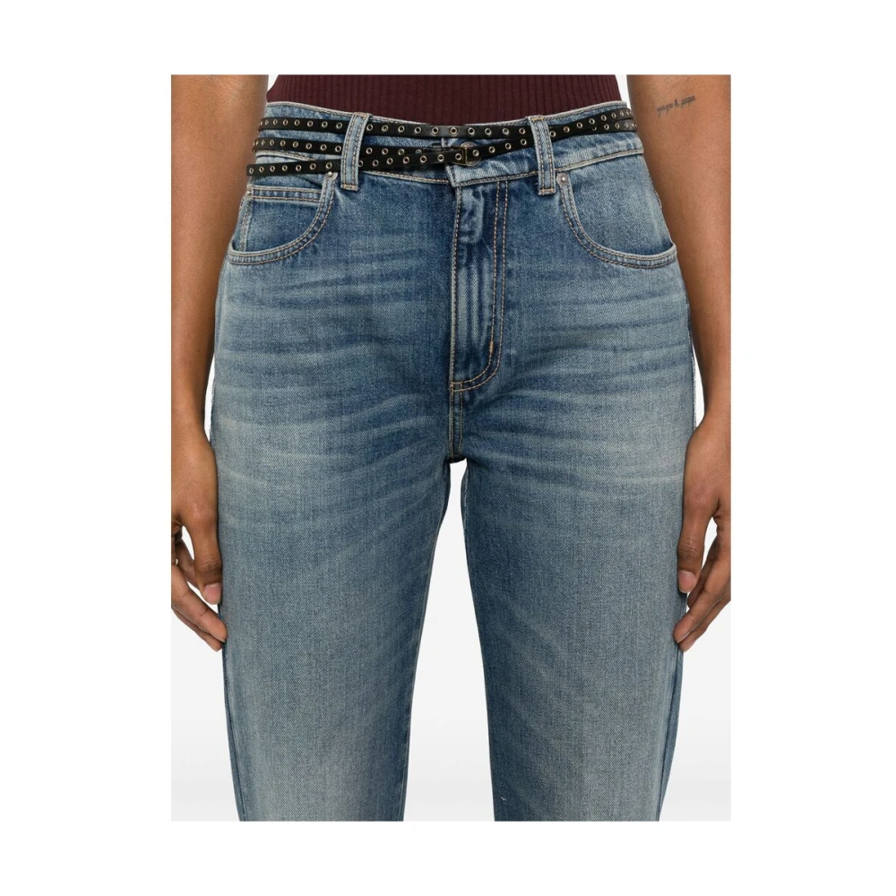 alexander mcqueen Blauwe Klassieke Vijf Zakken Jeans Blue Dames