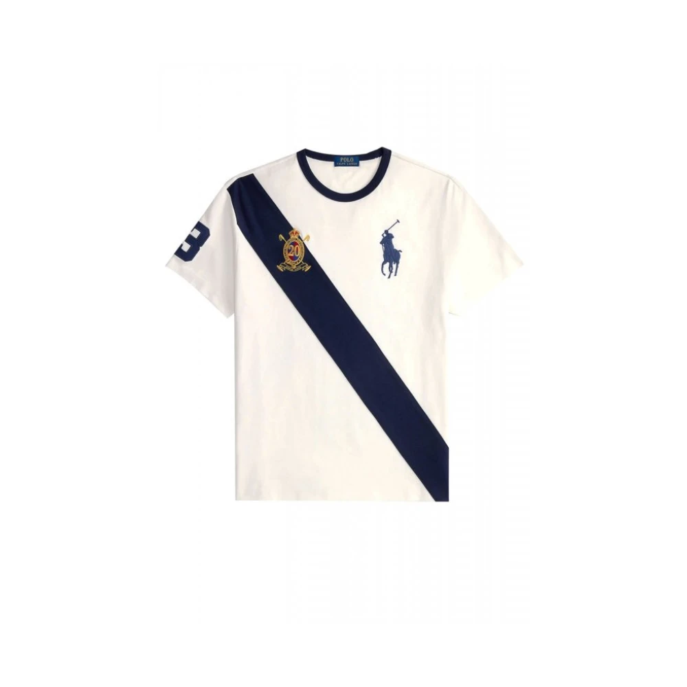 Ralph Lauren Uomo Bianco Top, L, New,