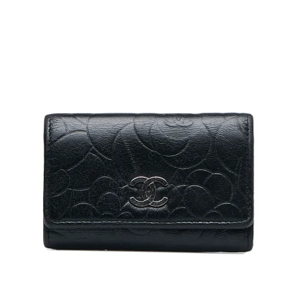 Chanel Vintage Pre-owned Leather key-holders Black Dames