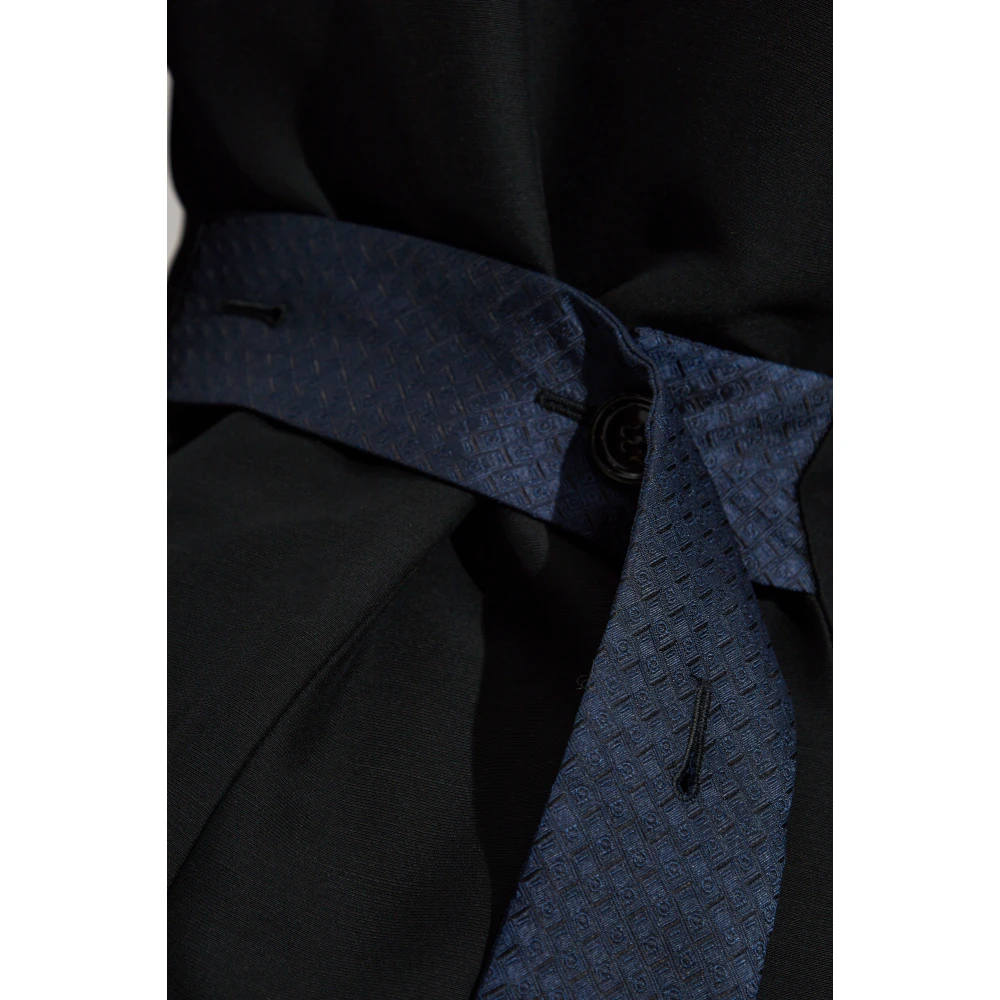 Salvatore Ferragamo Jas met gesloten revers Black Dames
