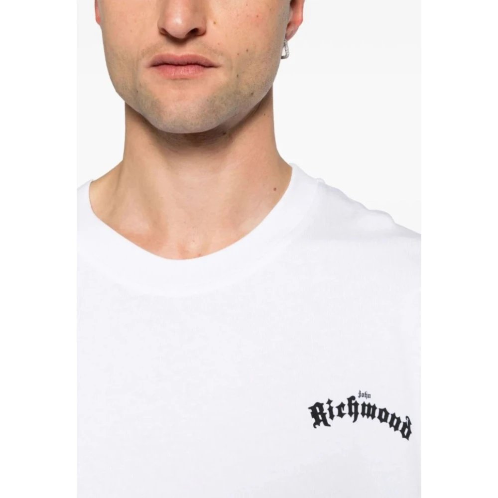 John Richmond Heren Casual T-shirt White Heren