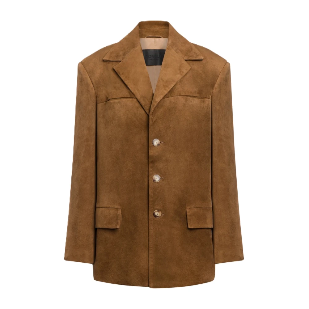 Dondup Brown Blazers, Female, M, Blazer