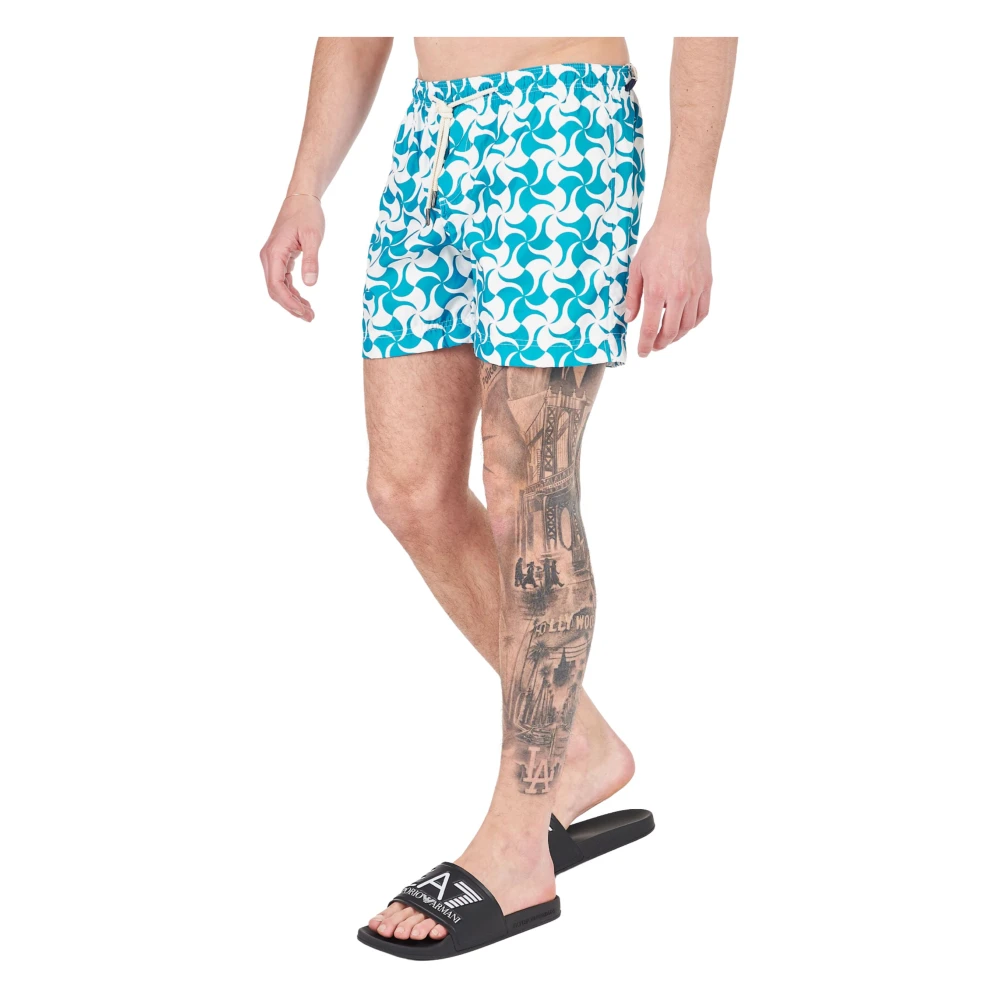 Peninsula Mediterrane Stijl Zwemkleding Groen Blue Heren