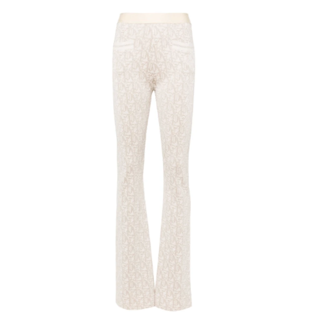 Palm Angels Stijlvolle Broek voor Trendy Look Beige Dames