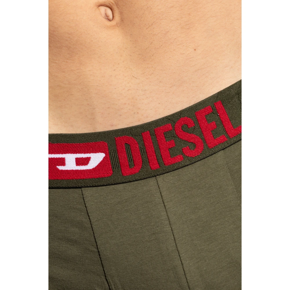 Diesel Umbx-Damienthreepack boxershorts drie-pack Green Heren