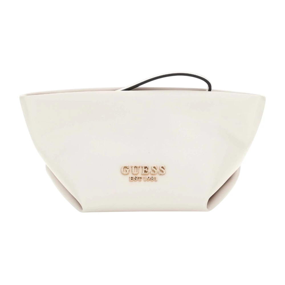 Guess Gray Twev95 35005 Cosmetic Bag - Female - Toilet Bags - One Size - Bags