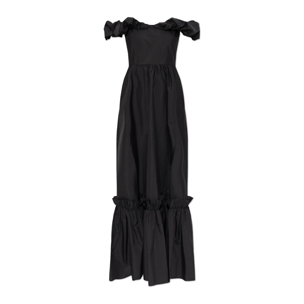 Loveshackfancy Ferra jurk Black Dames