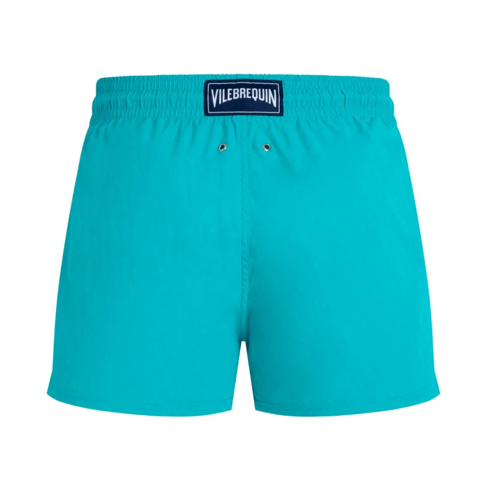 Vilebrequin Korte Jacquard Schildpadden Zwembroek voor Heren Blue Heren
