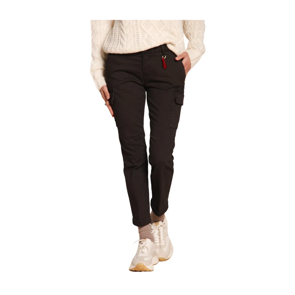 Mason's Donna Marrone Pantaloni, S, New,