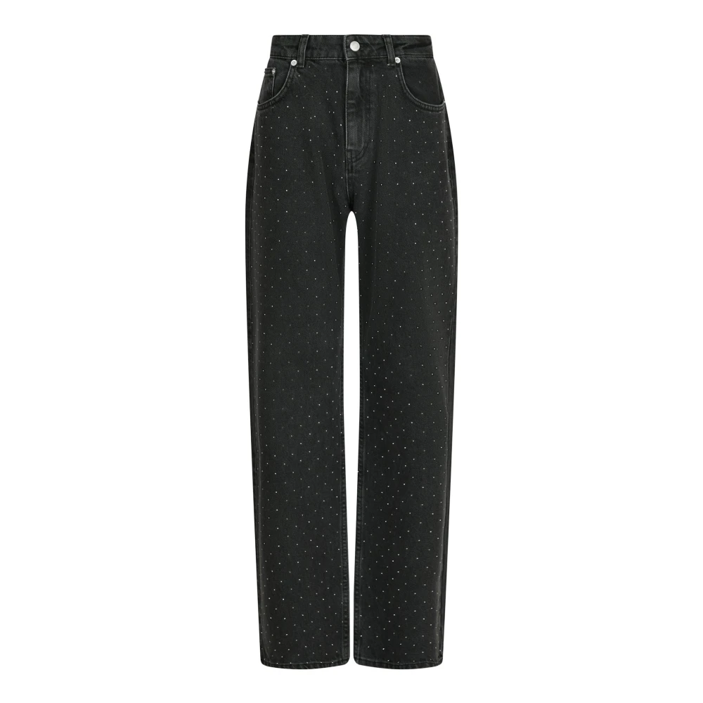 NEO NOIR Zwarte Bedazzled Broek Black Dames
