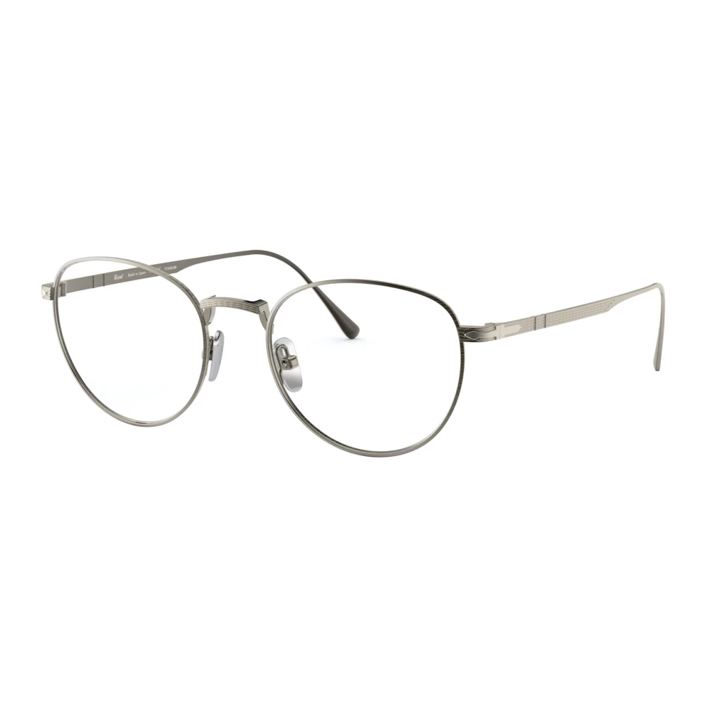 Persol Zilveren Brillenmontuur Gray Unisex